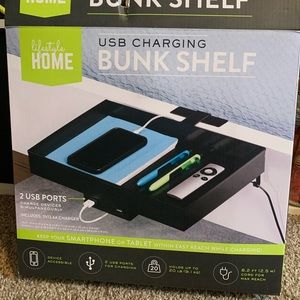 USB Charging Bunk Shelf